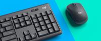 LOGITECH MK295 SİYAH Q KABLOSUZ 920-009804 KLAVYE MOUSE SET Sessiz 